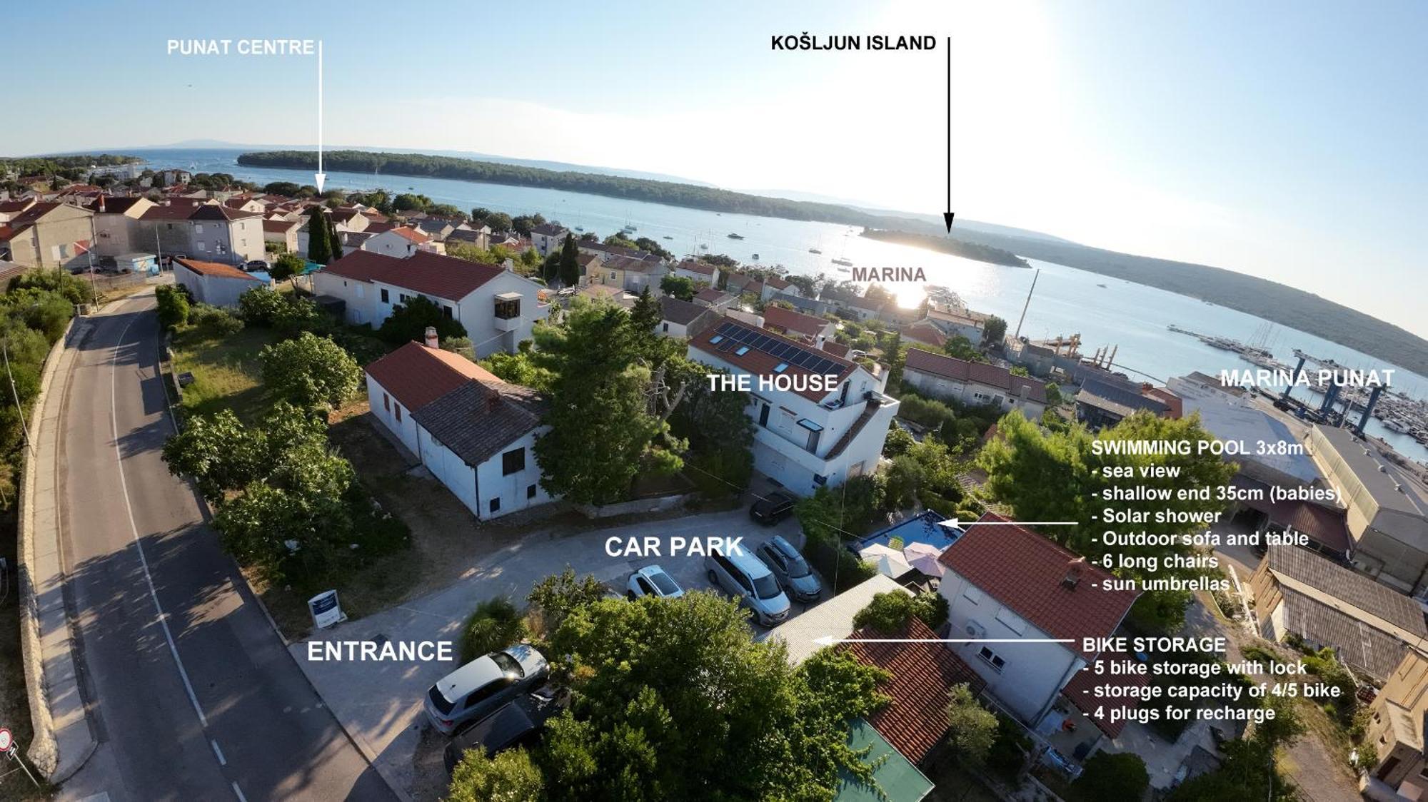 Apartments Monika Bed & Breakfast 1&4 Punat Luaran gambar